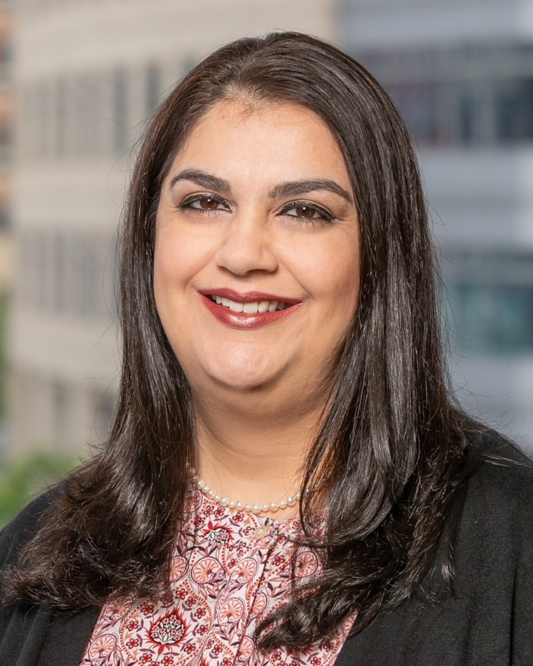 George Mason University Costello College of Business Suehaila Nabulsi headshot