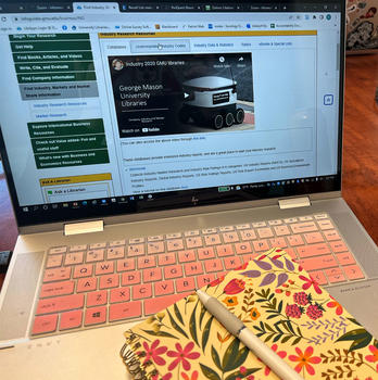 Learning to navigate the GMU library databases