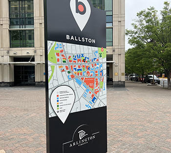 Arlington's Ballston neighborhood