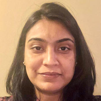 George Mason University PhD in Business Student Namrata Sandhu