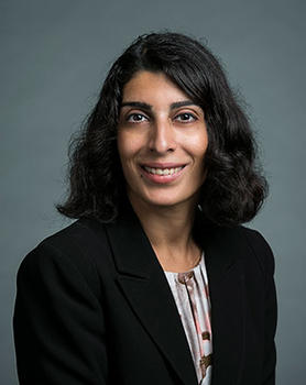 Shora Moteabbed, an assistant professor in the business foundations area at George Mason University School of Business