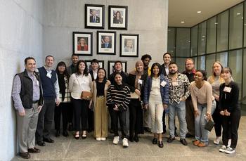 Accounting students and faculty